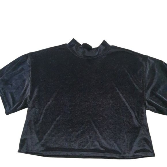 We the Free Black Velvet Top - Picture 4 of 10